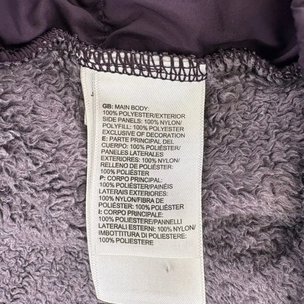 The North Face Osito Plum 1/4 Zip Outdoor Gorpcore Fleece Jacket Womens Sz M‎